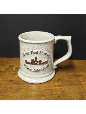 Vintage Henry Ford Museum & Greenfield Village Coffee Tea Mug